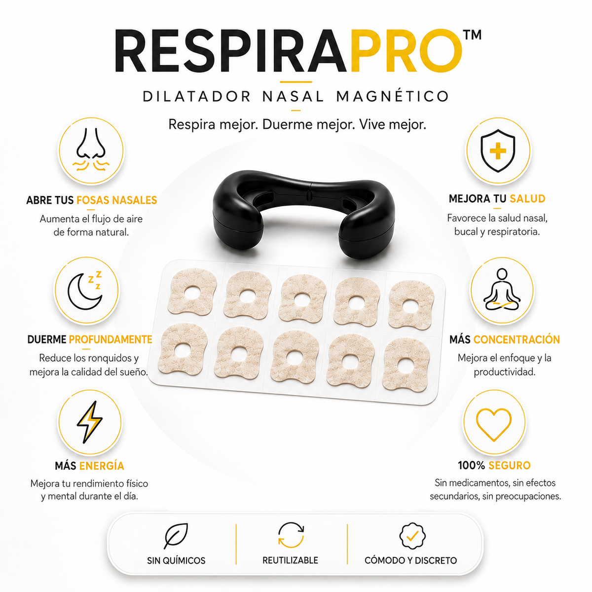 RespiraPro™ | Dilatador Nasal