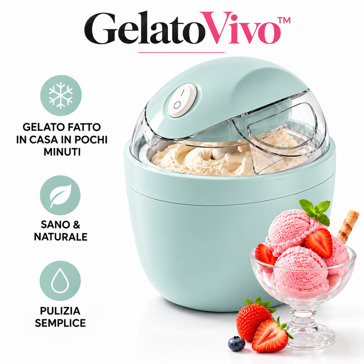Mini maquina de helado