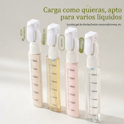 Dispensador De Viaje - 4 en 1