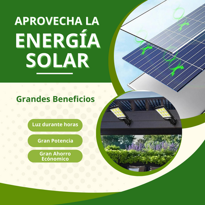 SolarLed® Farola Solar Led 230º — Iluminación Total Automática