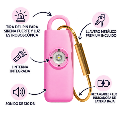 Alarma personal de 130 dB