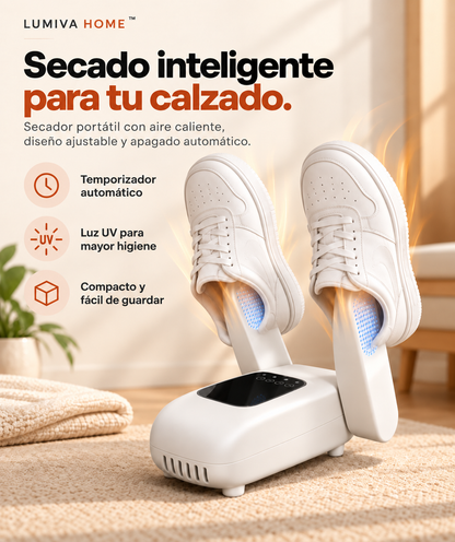 Secador de zapatos portátil