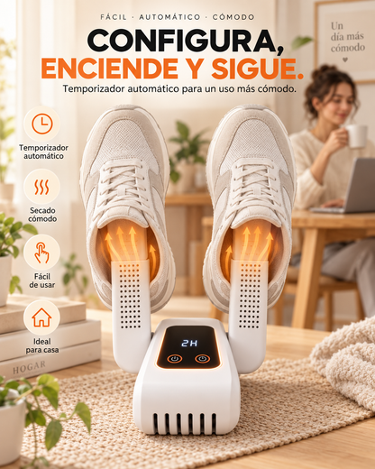 Secador de zapatos portátil