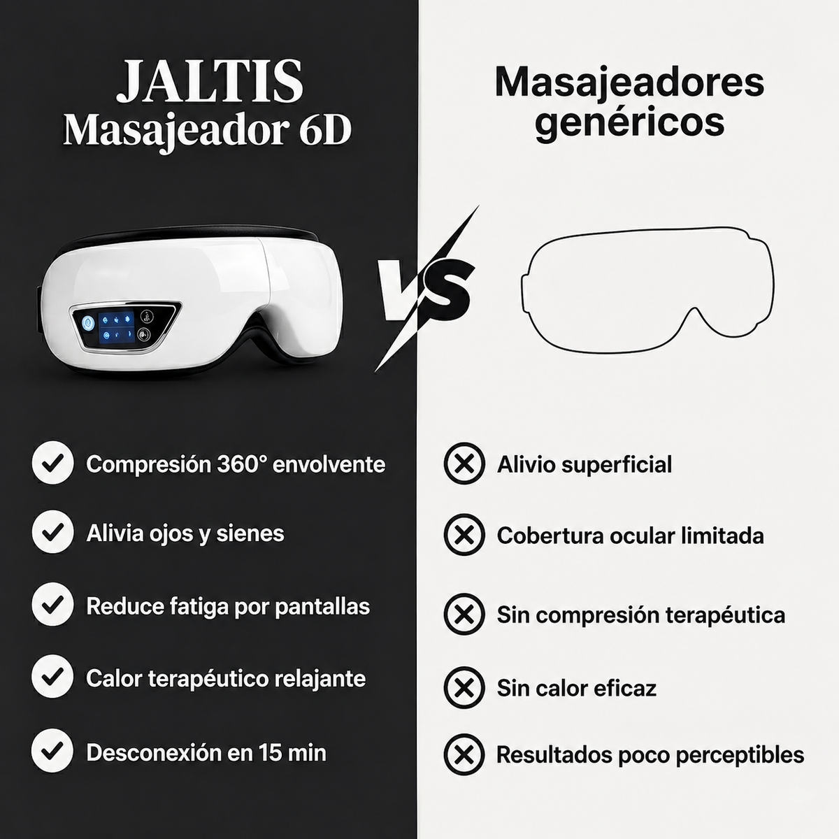 Masajeador Ocular Inteligente 6D