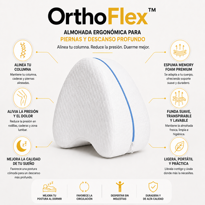 OrthoFlex™ Almohada para Piernas