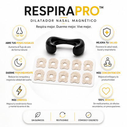 RespiraPro™ | Dilatador Nasal