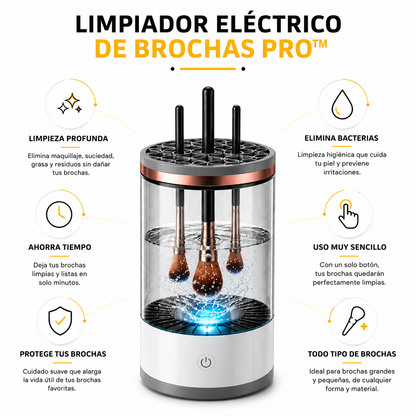 Limpiador Eléctrico de Brochas Pro™