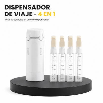 Dispensador De Viaje - 4 en 1
