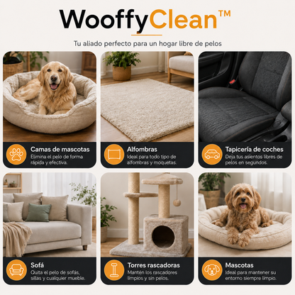 WooffyClean™ Manopla Quitapelos Multiusos