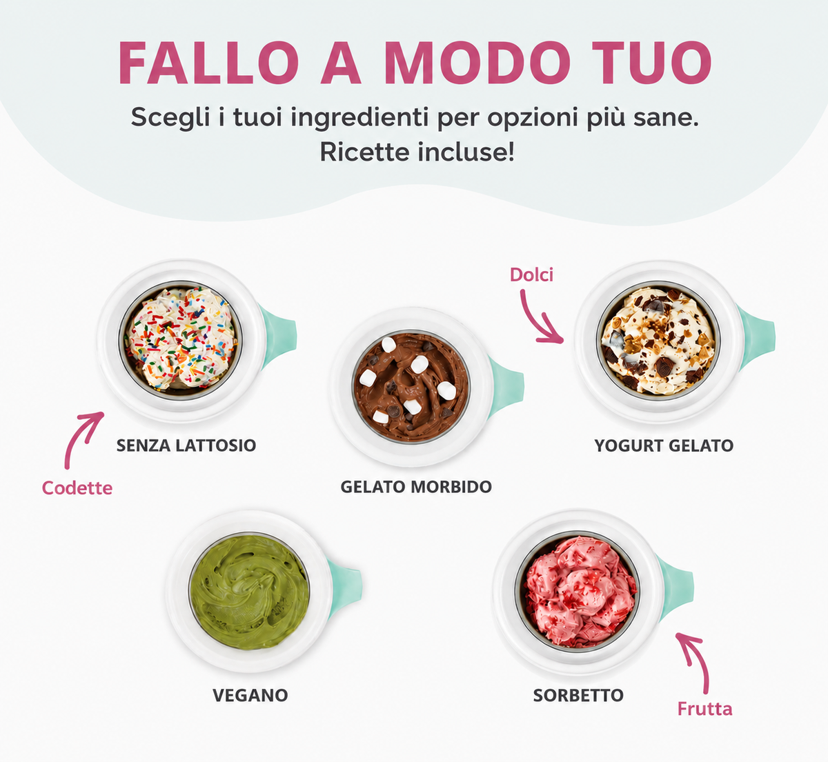 Mini maquina de helado