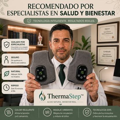 ThermaStep™— Masajeador Térmico Inteligente 3 en 1