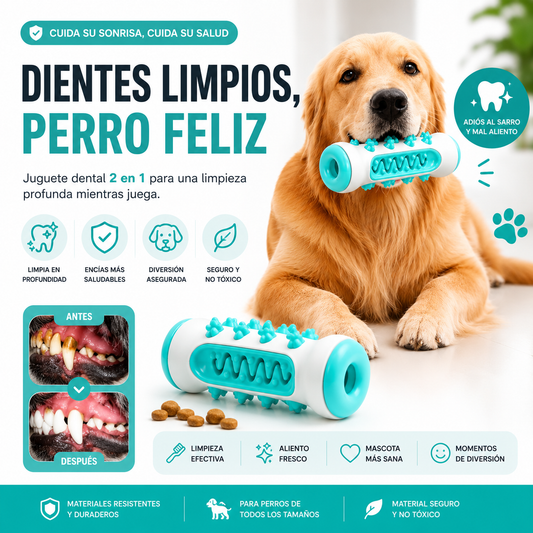 DentalPaw™ | Juguete Limpieza Dental