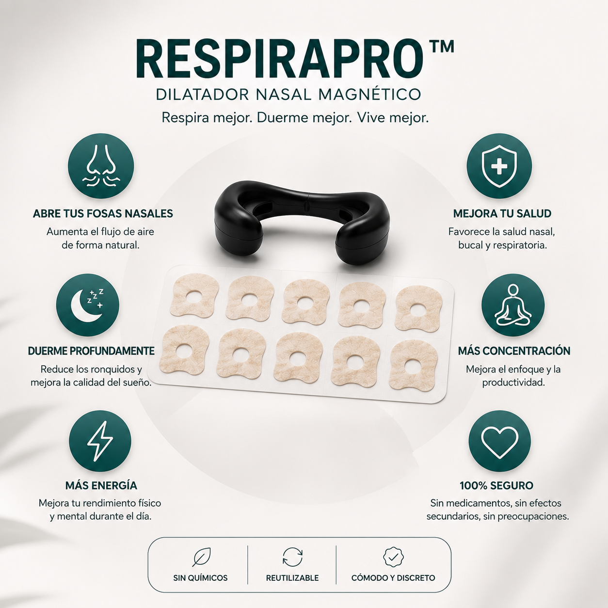 RespiraPro™ | Dilatador Nasal