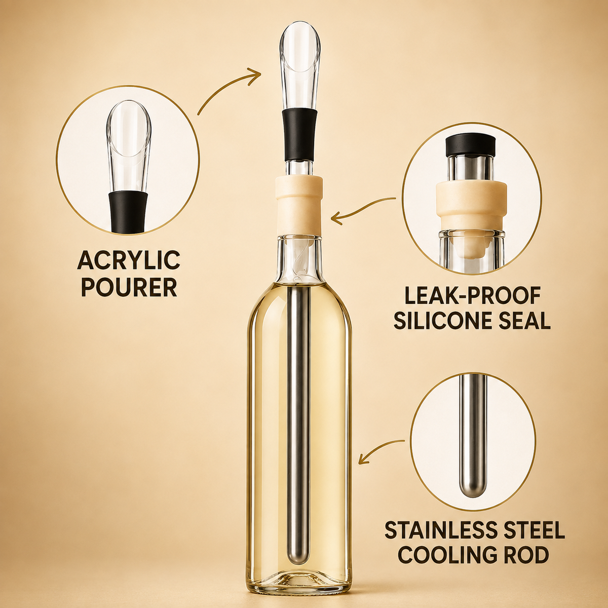 Enfriador de vino – tu vino perfectamente fresco