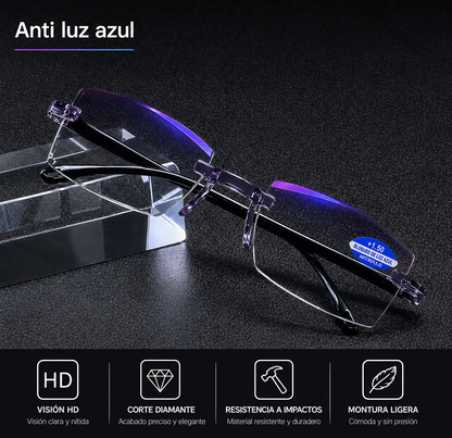 Gafas Multifocales con Zoom Inteligente y Protección Luz Azul