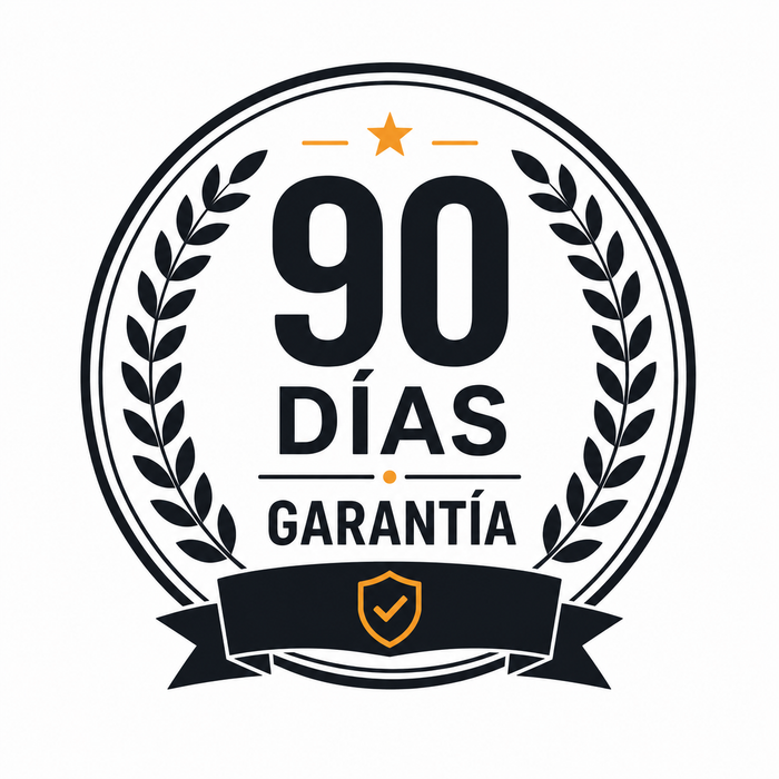 Garantía de 90 días,