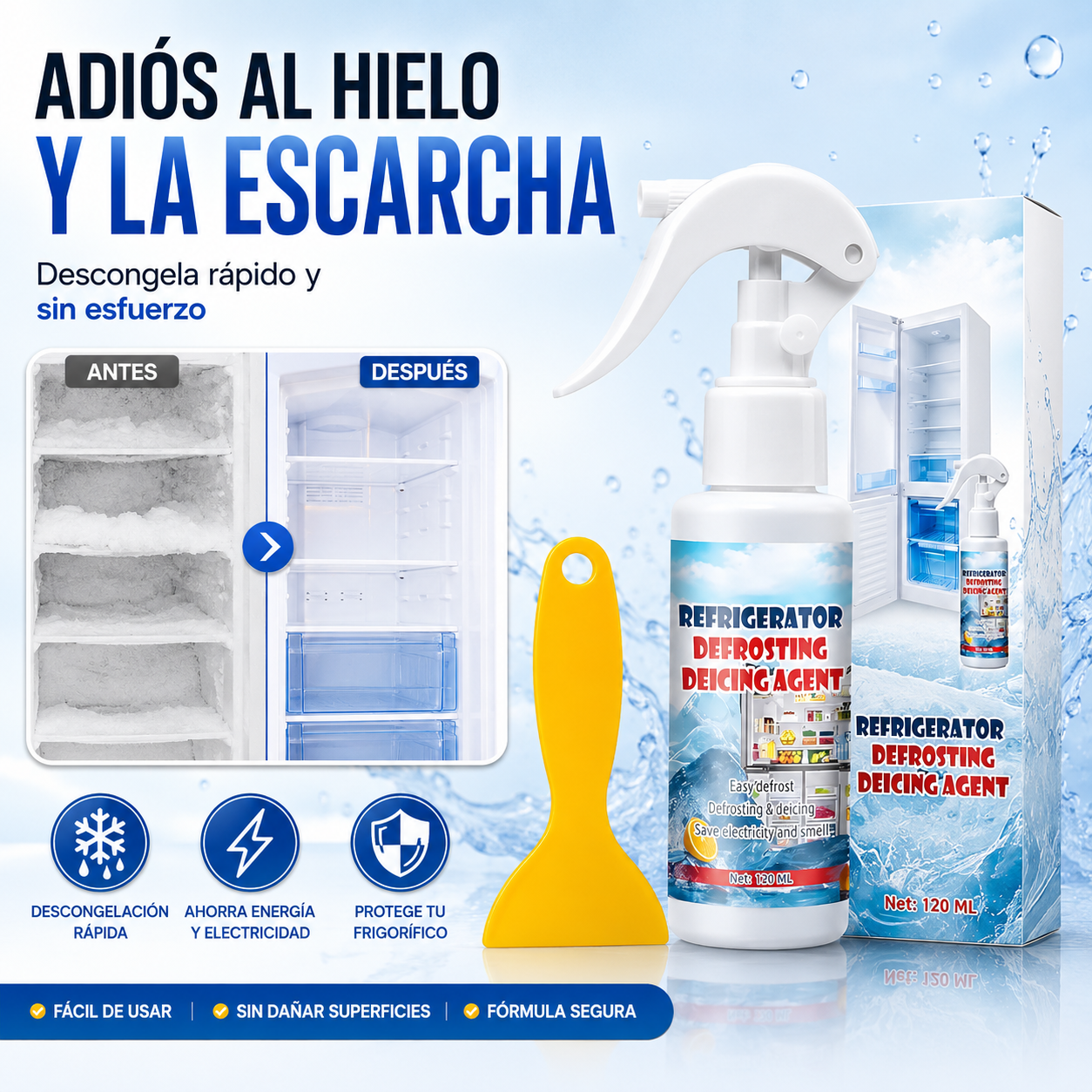 FrostAway Pro™ | Spray Descongelante