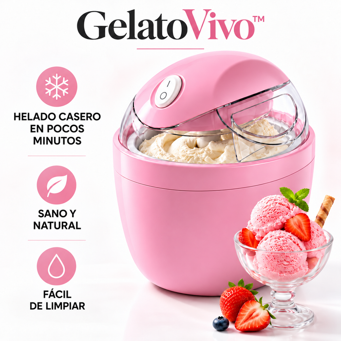 GelatoVivo™ · Mini máquina de helados
