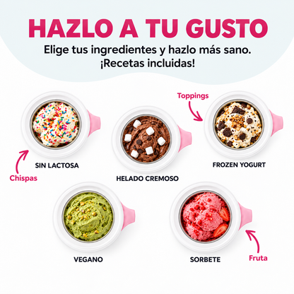 GelatoVivo™ · Mini máquina de helados