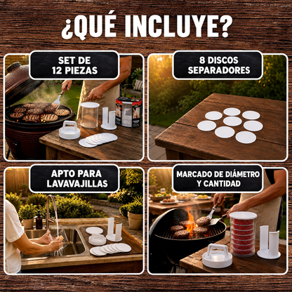 BurgerStack™ – Prensa para Hamburguesas Perfectas