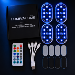 Luzes para interior de coche