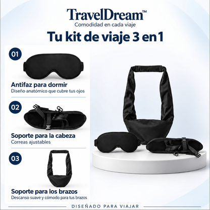 TravelDream™ | Kit de Descanso para Viajes 3 en 1