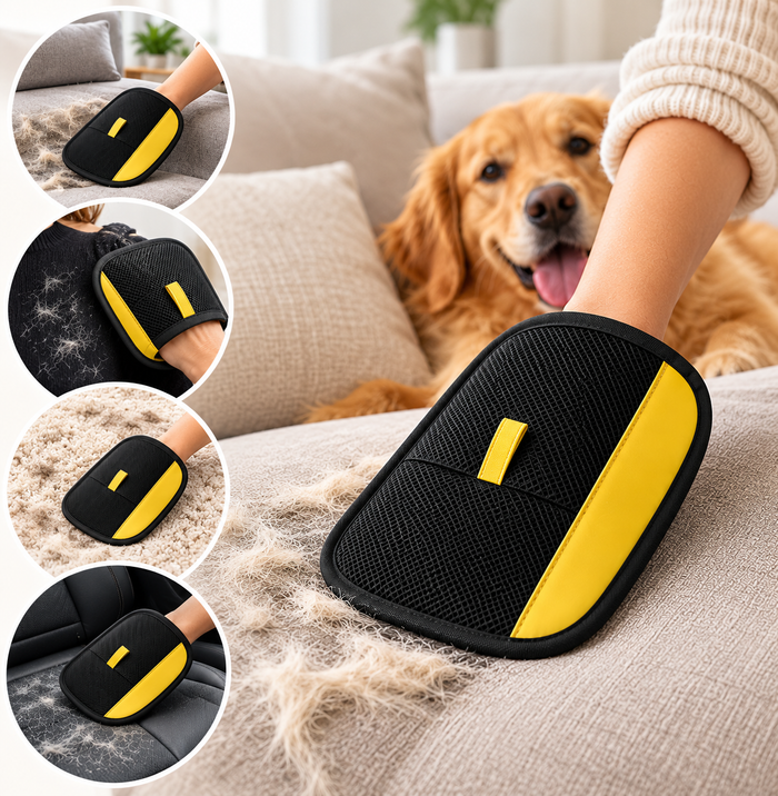 WooffyClean™ Multipurpose Hair Remover Mitt