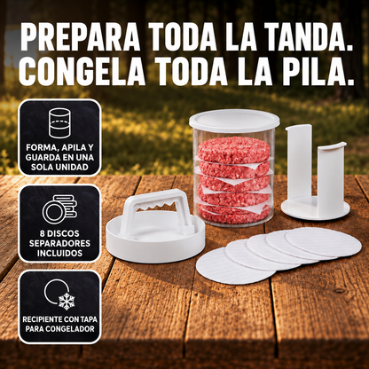 BurgerStack™ – Prensa para Hamburguesas Perfectas
