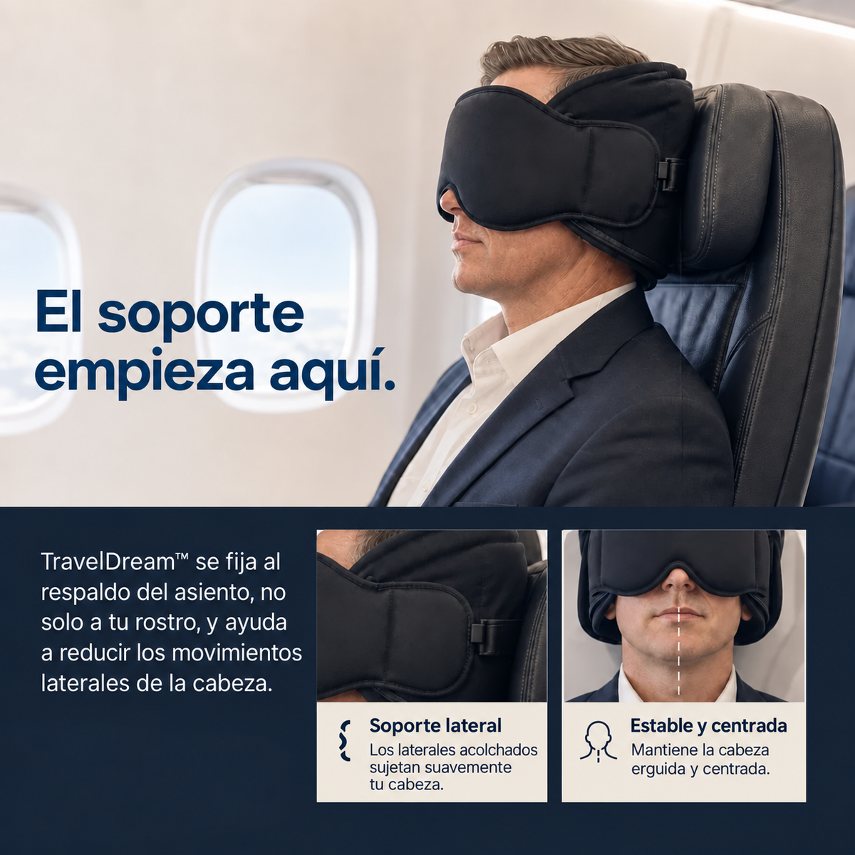 TravelDream™ | Kit de Descanso para Viajes 3 en 1