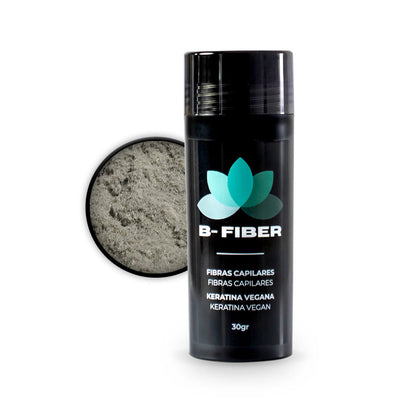 fibras capilares color gris
