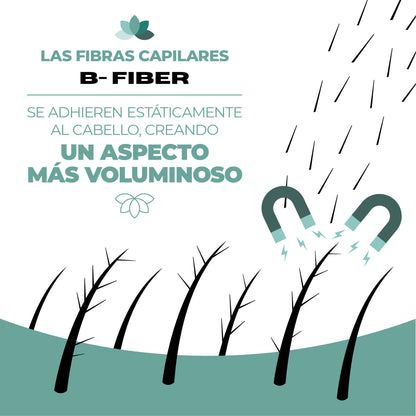 adhesión estática fibras capilares