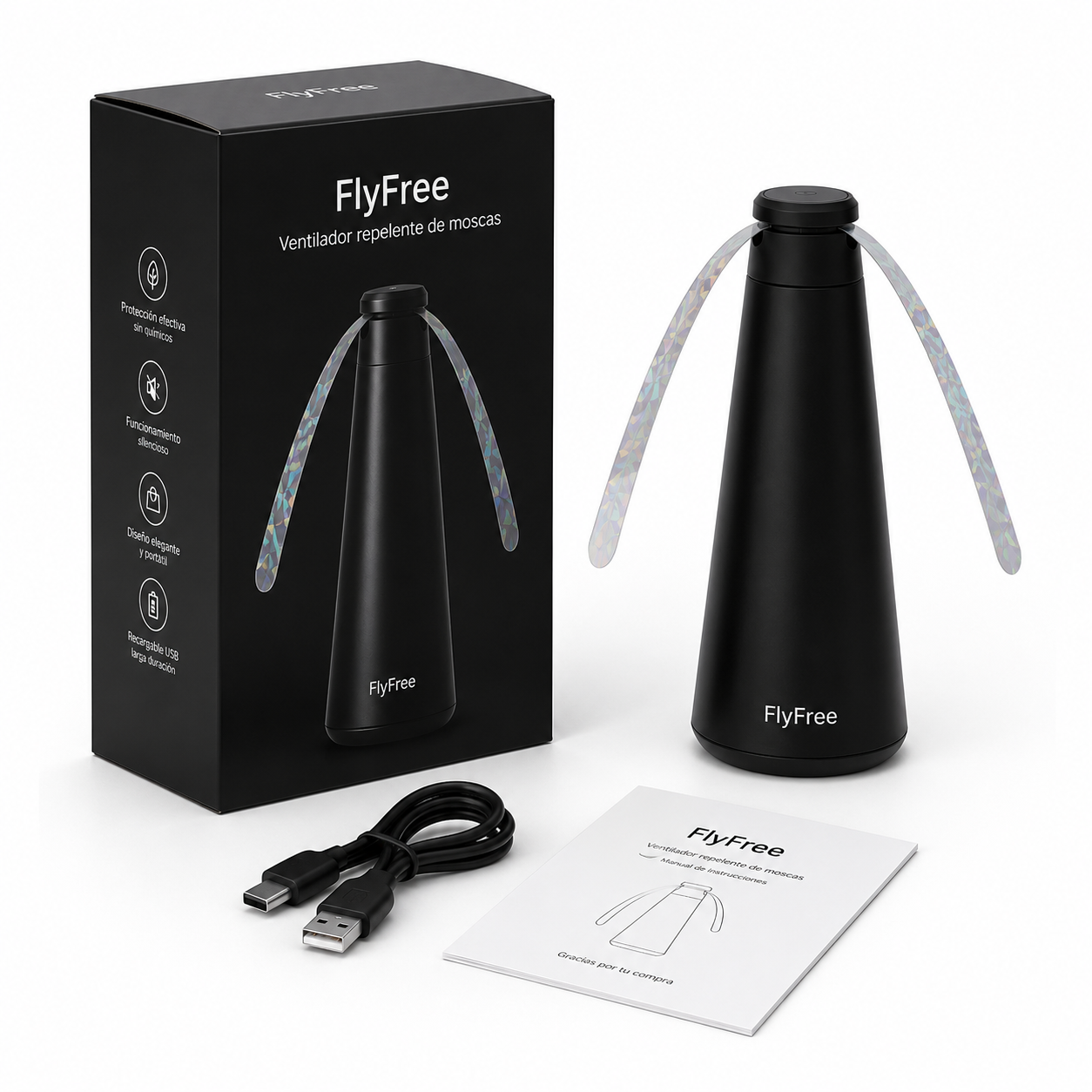 FlyFree™ | Ventilador Antimoscas