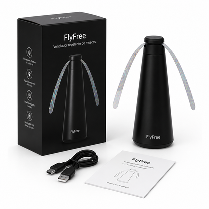 FlyFree™ | Ventilador Antimoscas